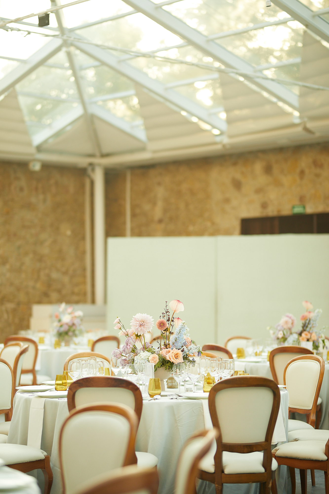 mesa del banquete de bodas