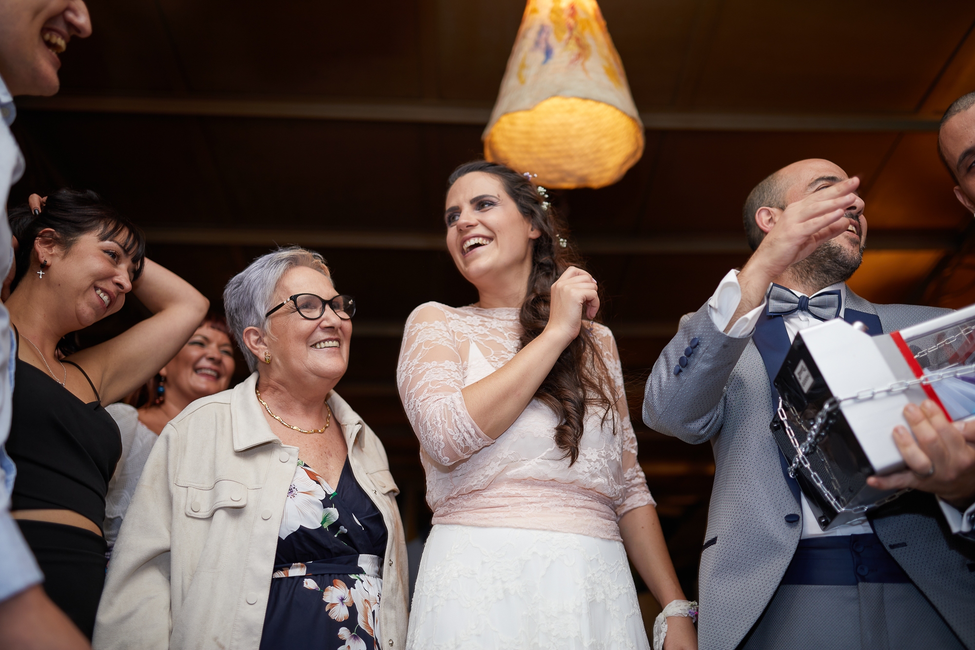 los novios con actividades divertidas