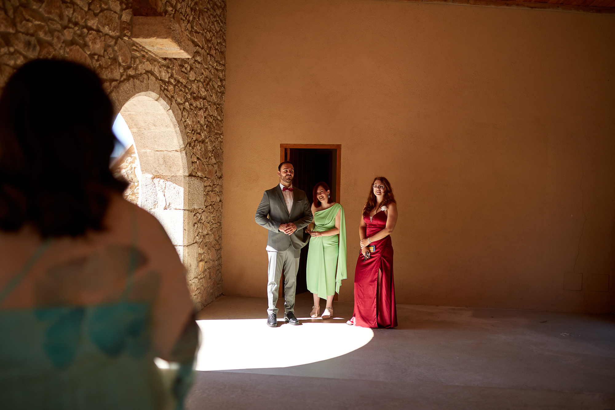 invitados esperando