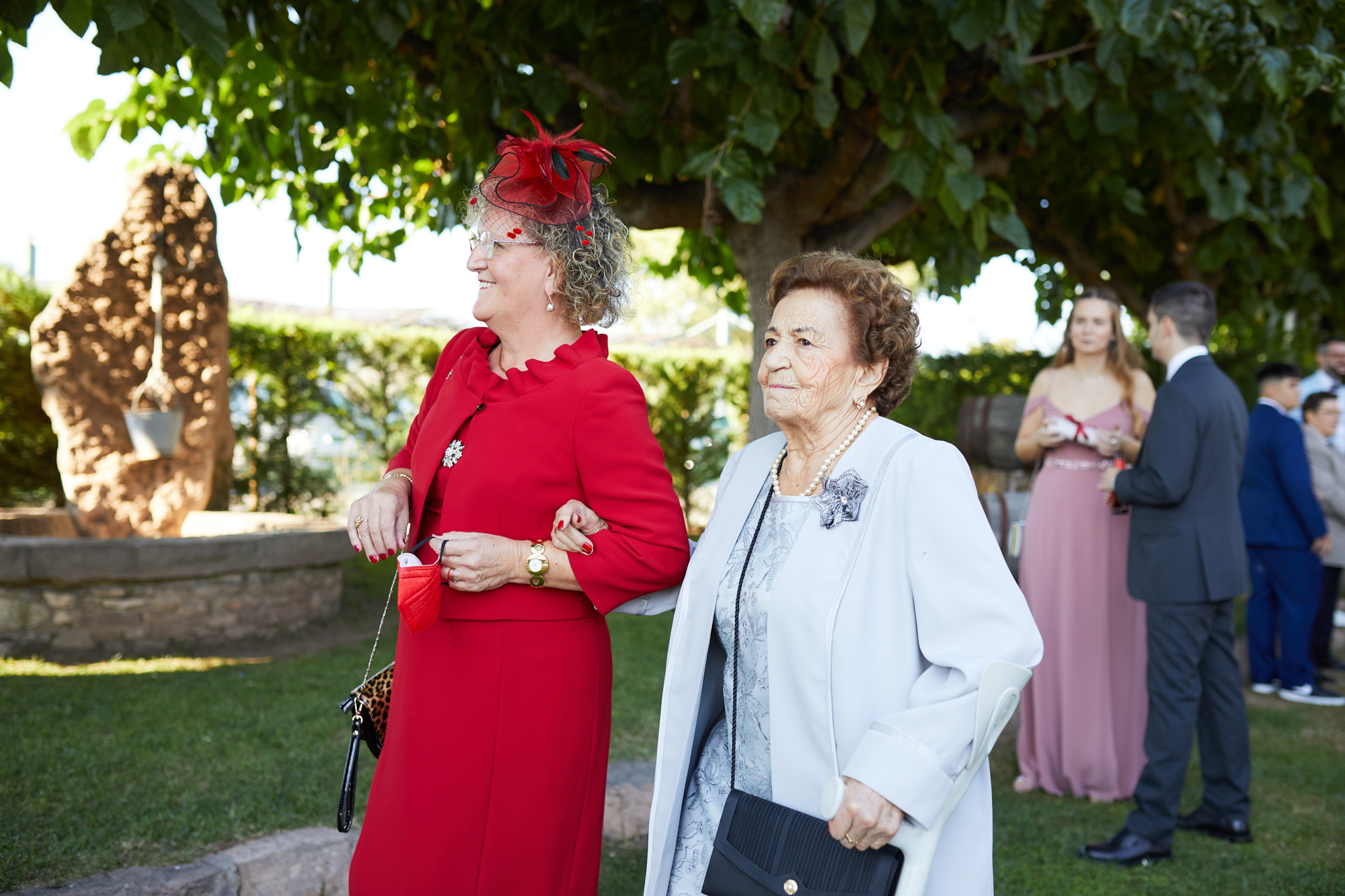 abuelas en el catering