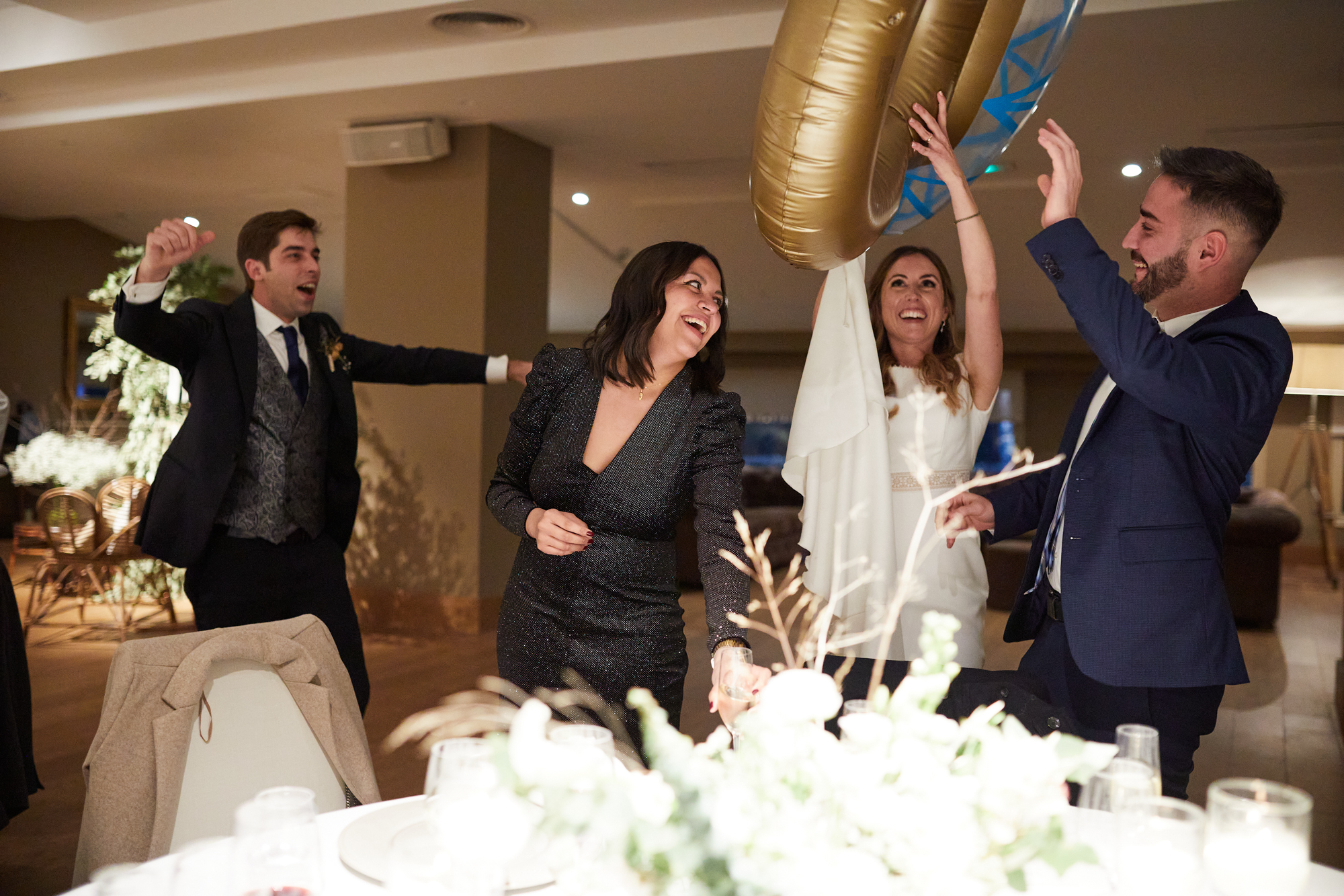 invitados al banquete de bodas