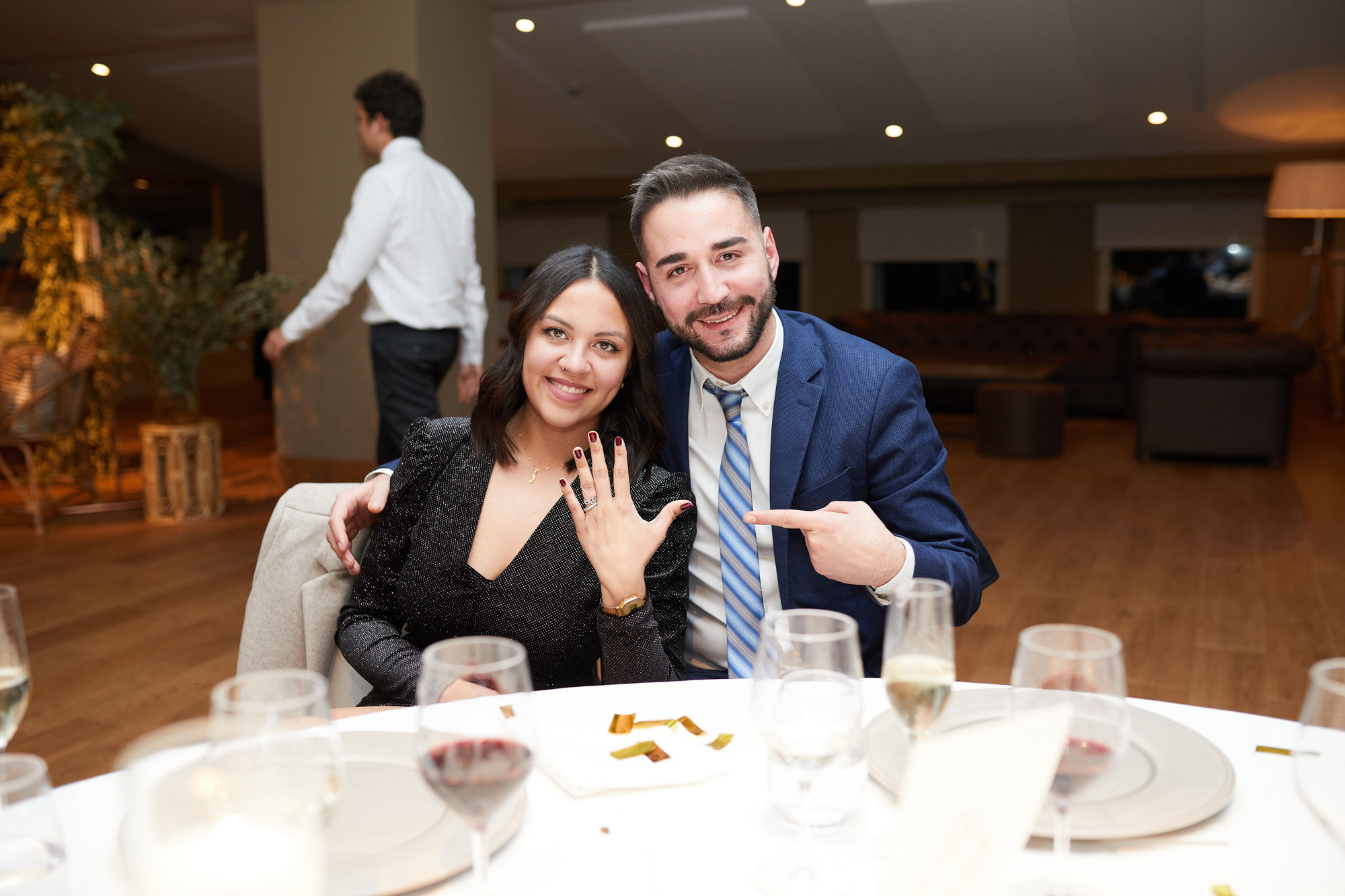 invitados al catering de boda