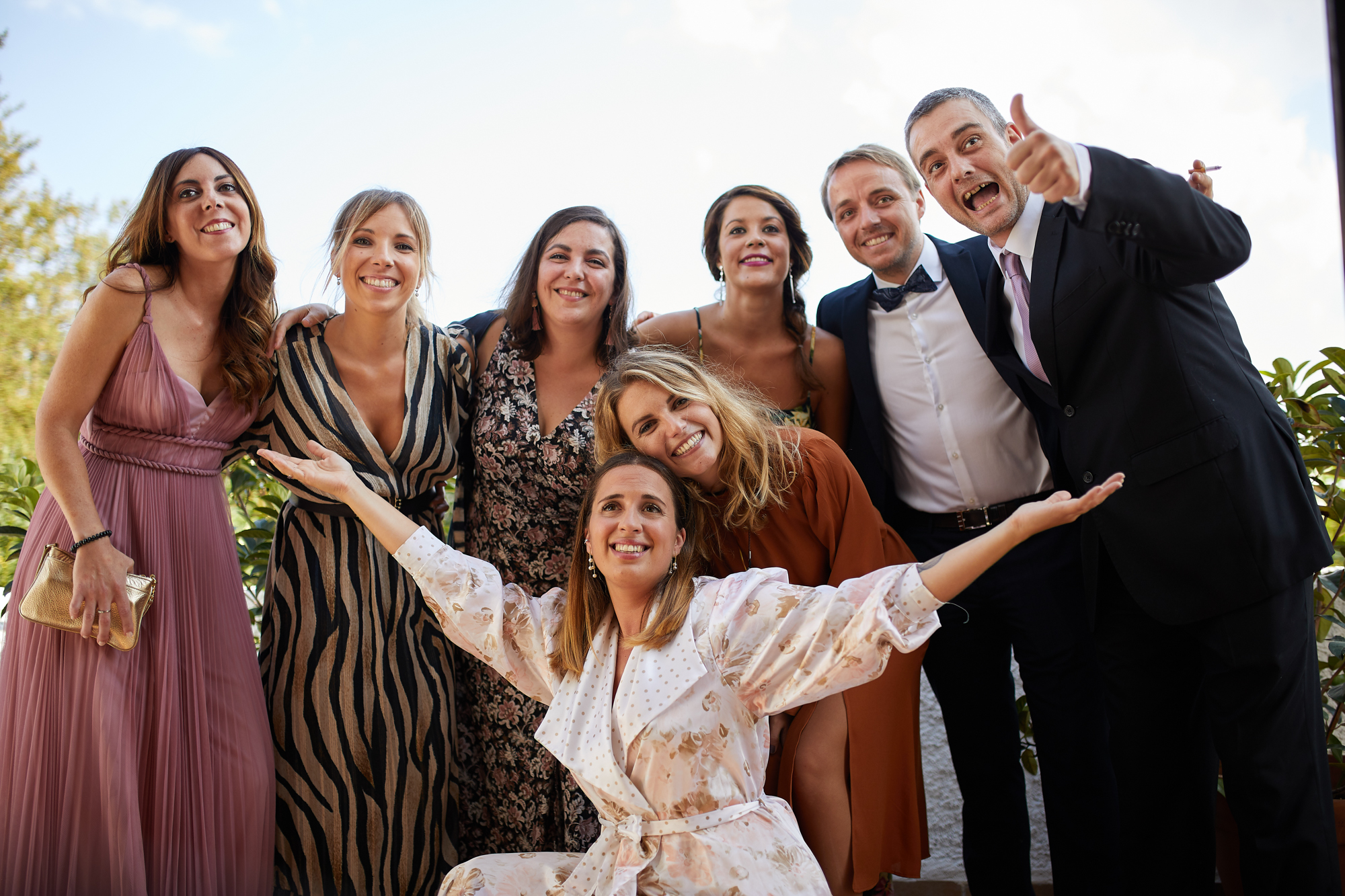 amigos de la novia