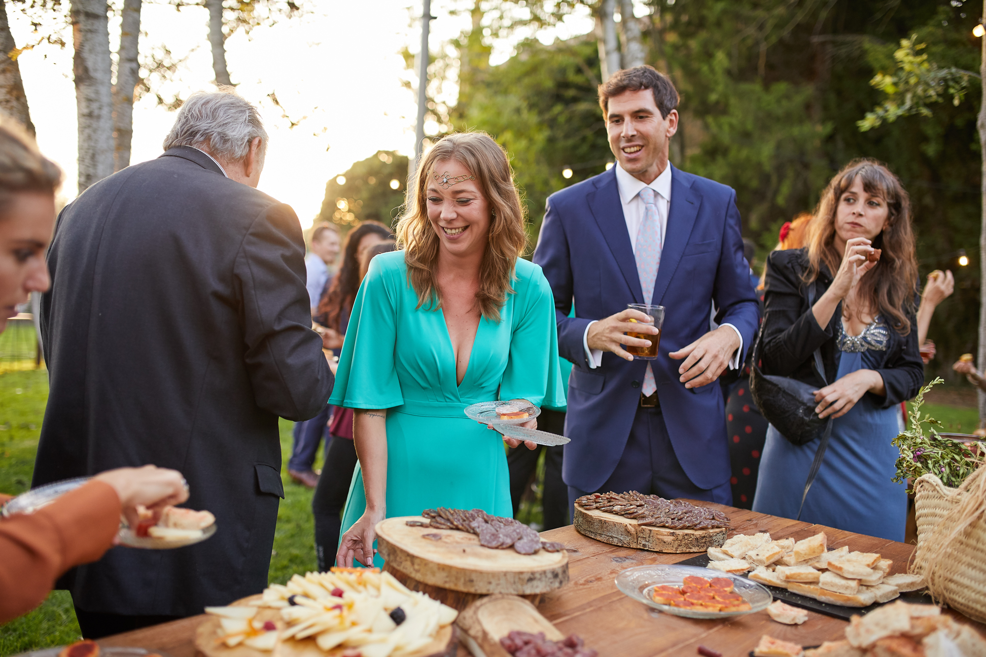 invitados banquete de bodas