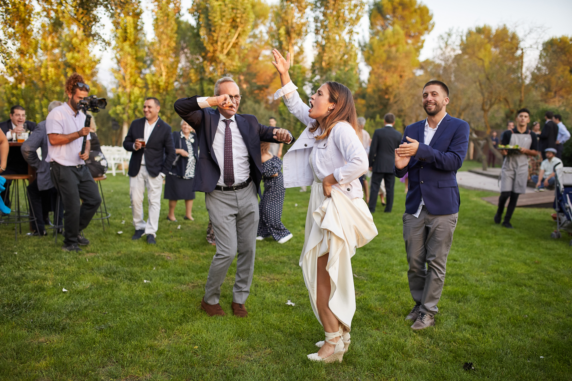 baile de la novia en la fiesta de boda