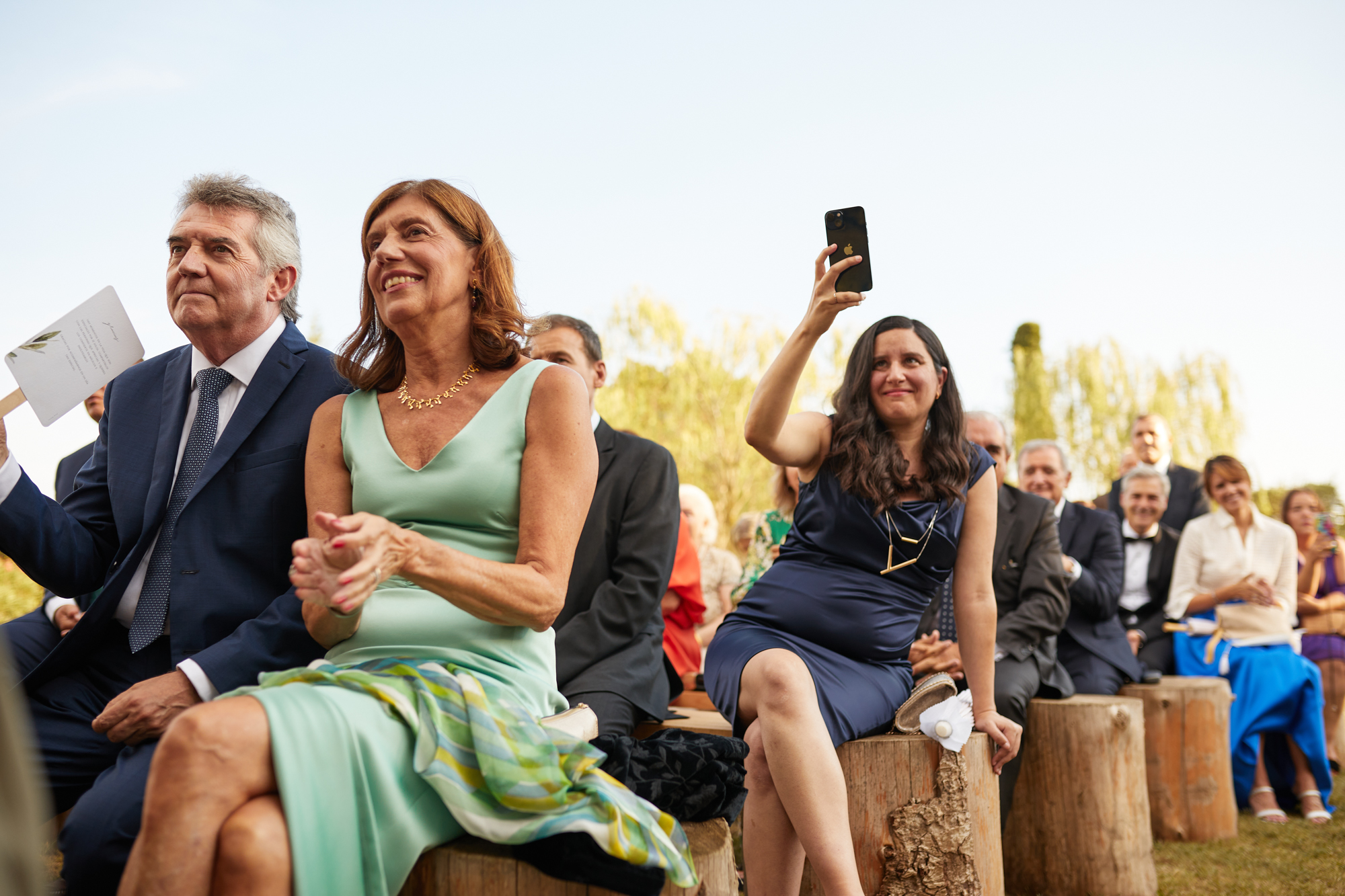 invitados a la fiesta de bodas