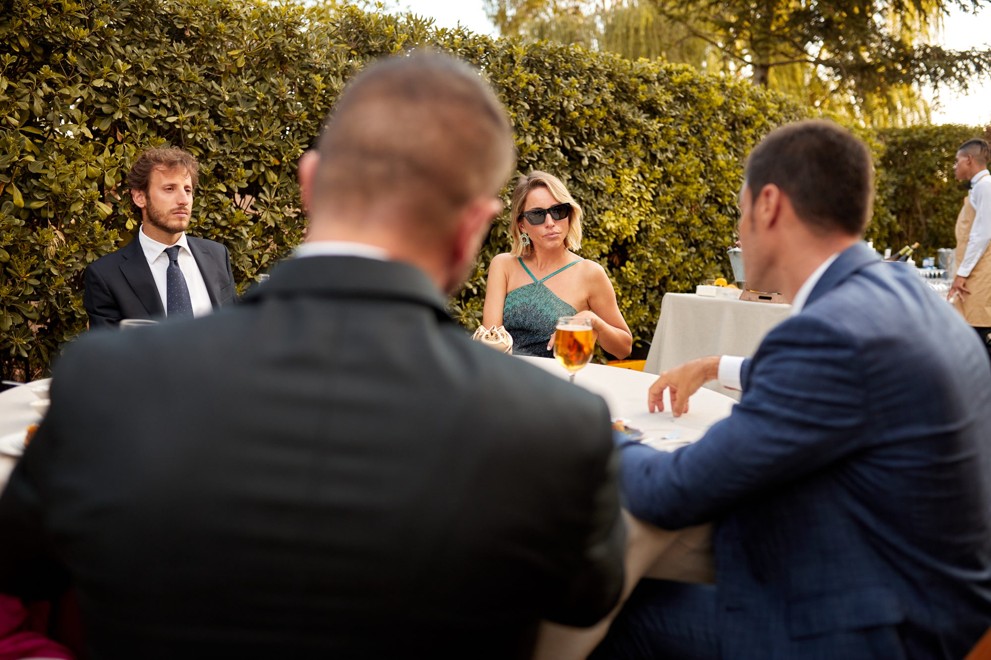 invitados a la fiesta de bodas