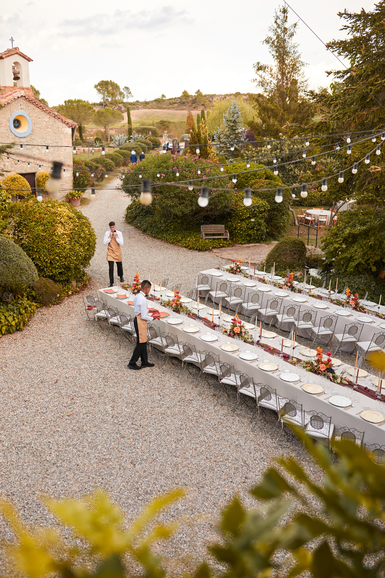 mesas banquete de boda